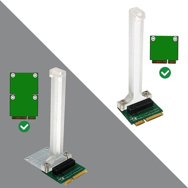 M.2 NGFF Nvme SATA SSD Mini PCIE Adapter FCC For 2280 Type