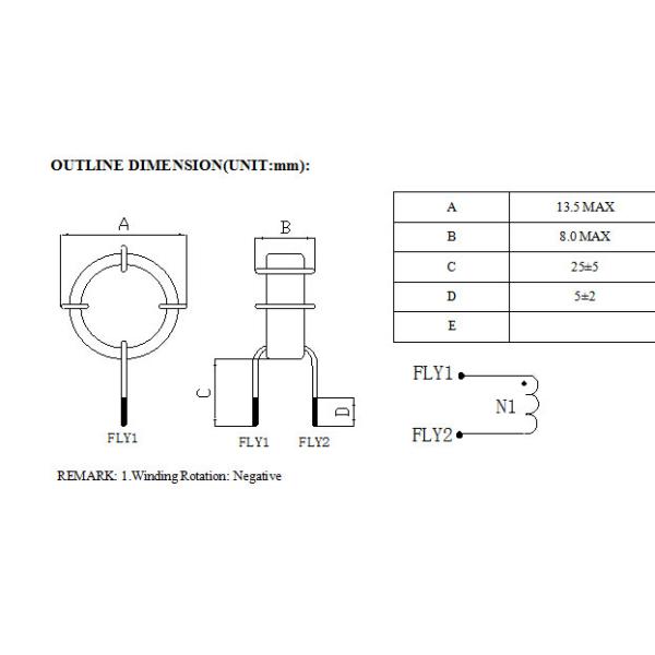 Low Radiation Core Loss Common Mode Toroidal Chokes , Small Common Mode Coil