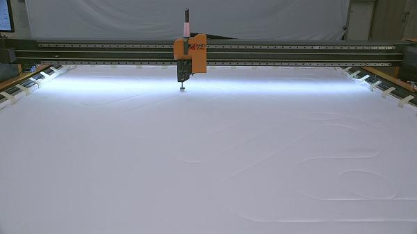 Quality Light Weight Computerized Quilting Machines , Mattress Quilting Machine Accurate Pattern for sale