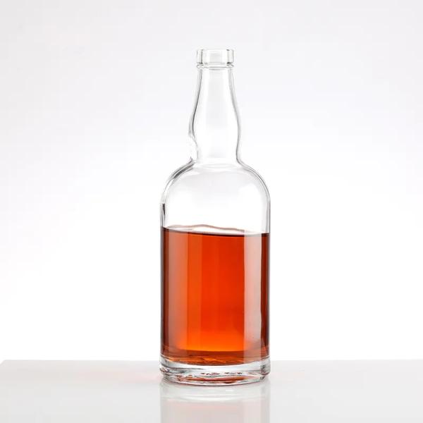 Custom Color 750ml Glass Bottle for Liquor Faceted 375 Luxury Glass Liquor Bottles