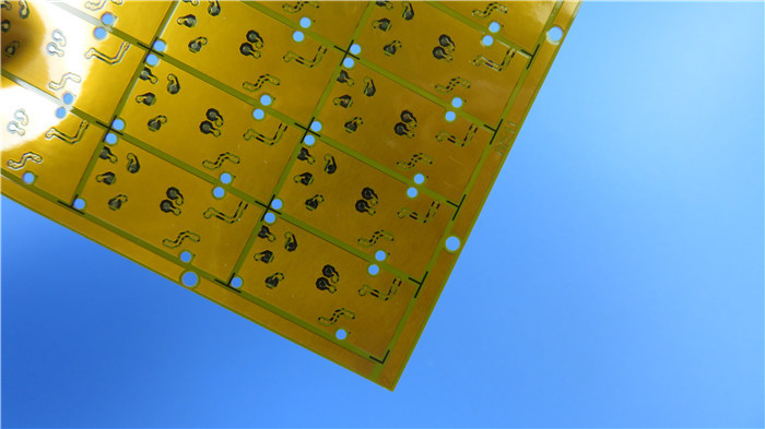 Double Sided FPC Dual Layer Flexible Printed Circuit 0.2mm thickness 2 Layer FPC with white silkscreen for LCD Module