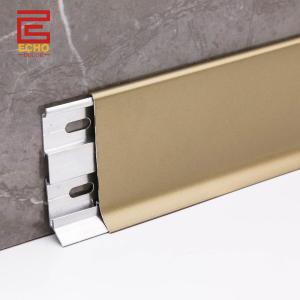 Wholesale 60mm Gold Cove Flooring Skirting Boards Trim Profiles Custom from china suppliers