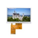 4.3 Inch St7262 8bit Lvds Interface High Brightness TFT Display