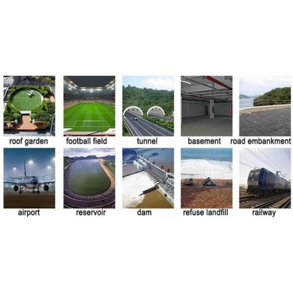 Erosion Control PP Woven Geotextile Road Construction Fabric Alkali Resistant