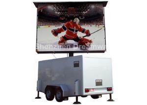 China PH10 RGB 16KW Waterproof Mobile LED Display screen 7500 nits For Vehicle / Van on sale