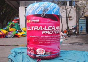 China Custom Advertising Inflatable Bottle Attractive Digital Printing on sale
