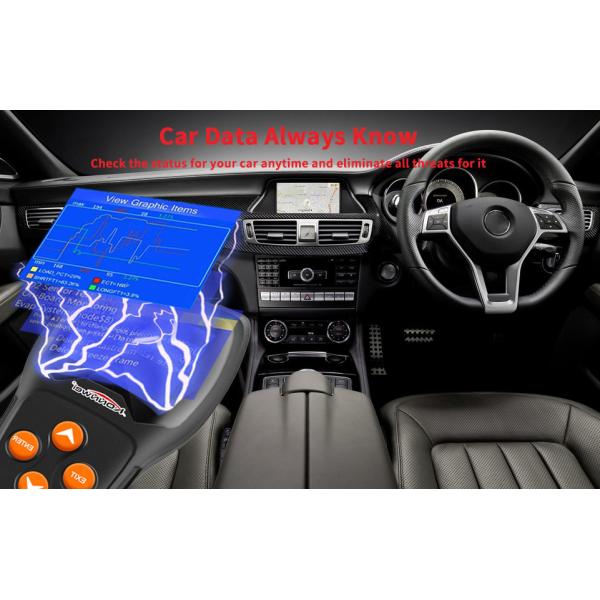 Li Ion Car Battery Tester Kw600 Battery Conductance Tester With Large TFT Color Screen