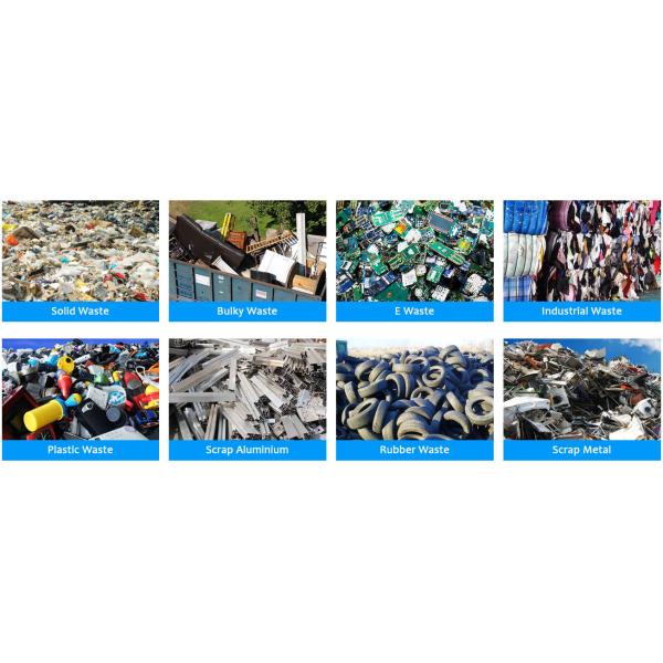 Xrido Double Shaft Waste Shredder Machine for Metal Plastic Recycling