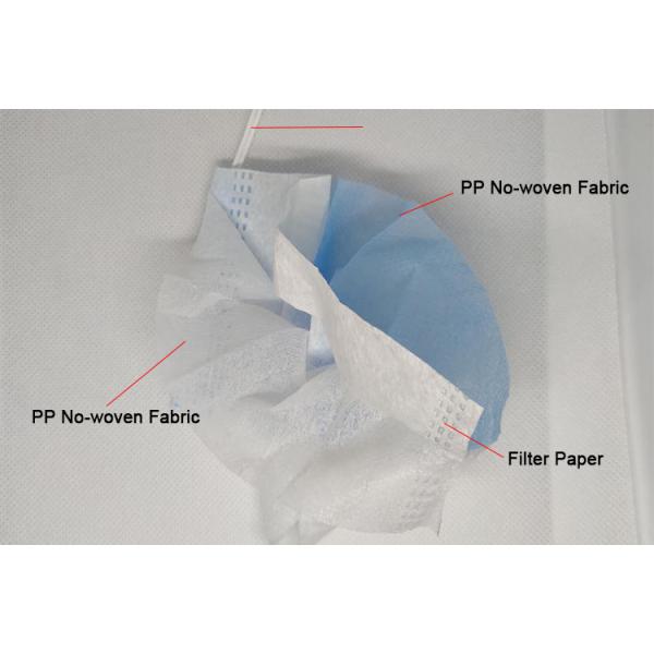 Children 3 Ply Colorful Printing Nonwoven Face Mask Size 160*129 *57MM