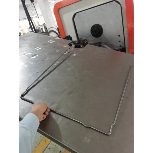 Automatic Wire Bending Equipment Ten Axes Controlled With 70m / Min Feeding Speed