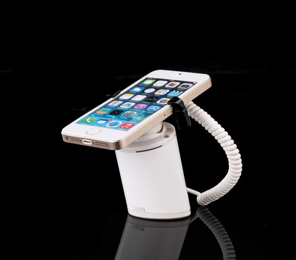Quality COMER Cell phone bracket retail display counter stands/ Mobile phone display holders with alarm for sale