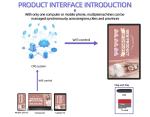 Smart Vertical LCD Touch Screen Retail Store Digital Signage in Different