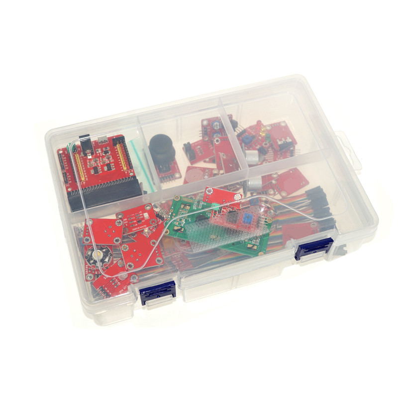 Lightweight Electronics Starter Kit Python Graphical Programming Sensor Kit