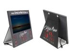 Point of purchase video display with custom print, 7 inch POP display with LCD