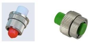 Flanged Variable Optical Attenuator Small Size Light Weight Adjustable Attenuator