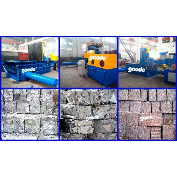 29600kg 90kw Portable Baler Hydraulic Scrap Metal Baling Press Machine High Productivity