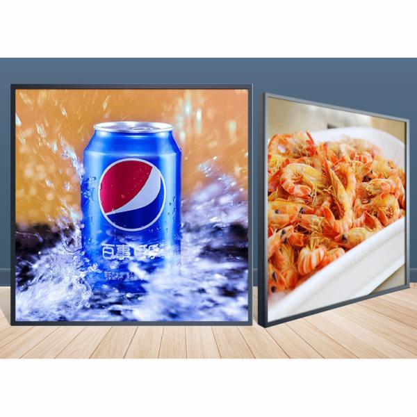 27.8 Inch Wall Mounted Square Advertising Display Durable Aluminum Frame And Wide Viewing Angle