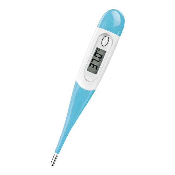 Quality LCD Display Flexible Tip Digital Fever Thermometer 1.5v Batterys for sale