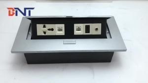 China Office table usb charger modular electrical sockets and switches on sale