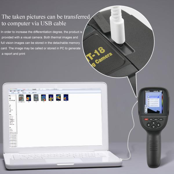 HT-18 Handheld IR Digital Thermal Imager Detector Camera Infrared Temperature Heat with storage match Seek/FLIR Thermal