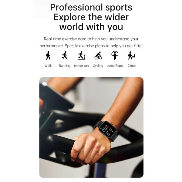 RTL8762CK Step Mileage Sport Smartwatch Calorie Consumption For Men