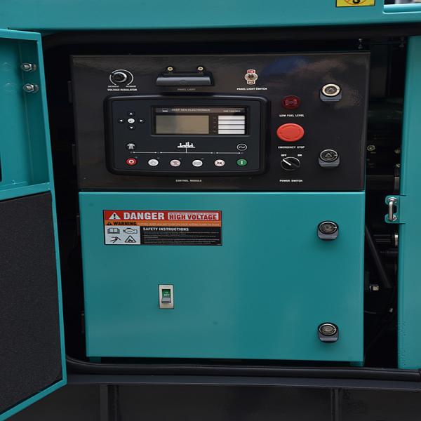 Heavy Duty Silent Diesel Generator Portable Diesel Generator Set Robust Soundproof Enclosure Silent Generator