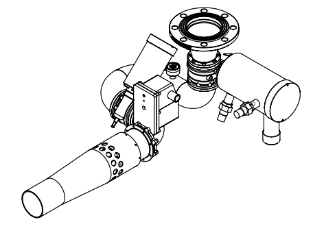 Multifunctional Automatic Water Cannon Fire Monitor For Hazard Place Firefighting