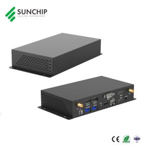 China High Performance Media Player Rockchip RK3568 4K digital signage player box Edge computing device on sale