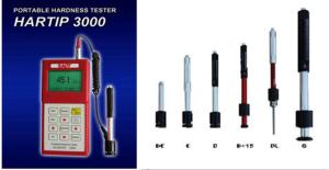 China ASTM A956 Hartip 3000 Digital Leeb  Hardness Tester  wholesales with Menu Operation RS232 / USB Interface on sale