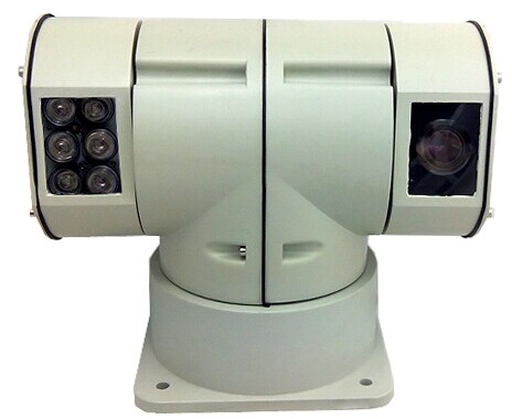 All In One Police Car Vehicle Security Camera System Mobile DVR With Monitor Control Keyboard