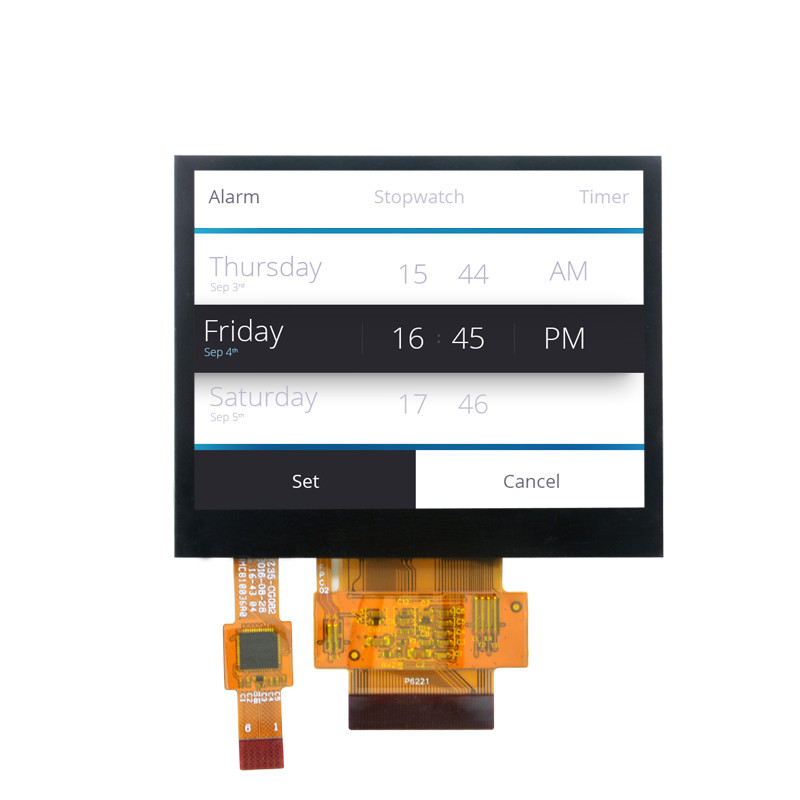 3.5 Inch Touch Screen TFT Display, 320x480 50 PINS MCU RGB SPI Interface 300 CD/M2
