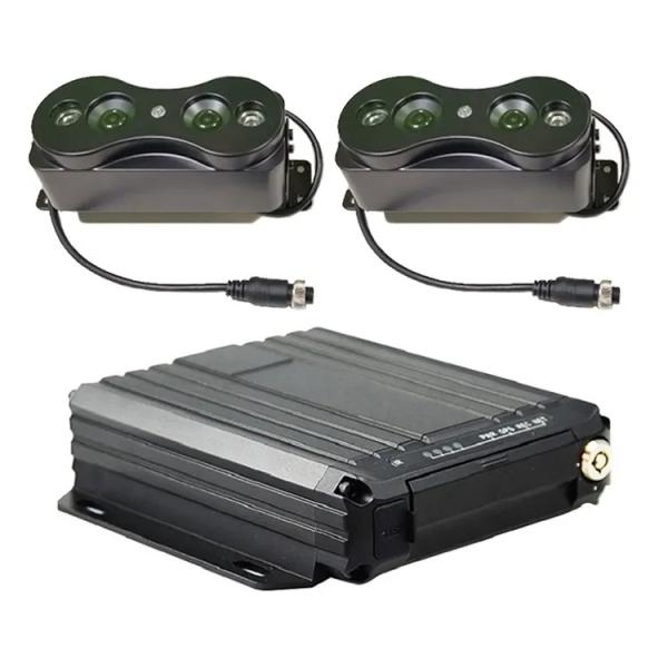 Facial Recognition Camera Type Automatic Bus Passenger Counter 4G GPS MDVR Counter