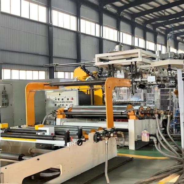Quality Five-layer Co-extrusion PPPS Sheet Extruder Full Computer Touch Screen Control for sale