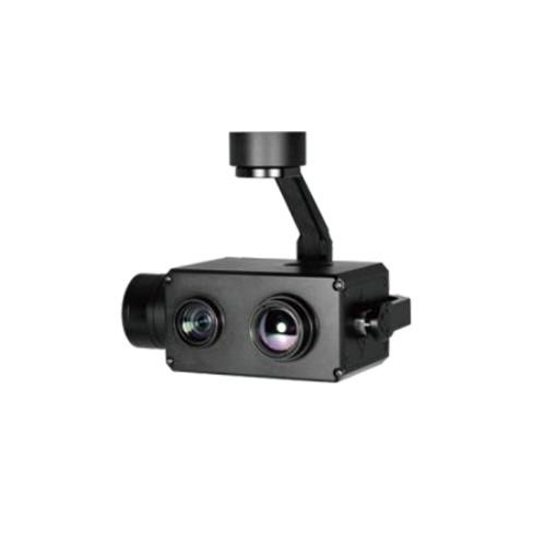 Quality 10x EO + IR Dual-Sensor Object Tracking Mini Gimbal Camera High Resolution for sale
