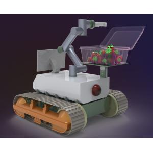 Brushless Servomotors Autonomous Mobile Robot Medical Lab AMR Robot