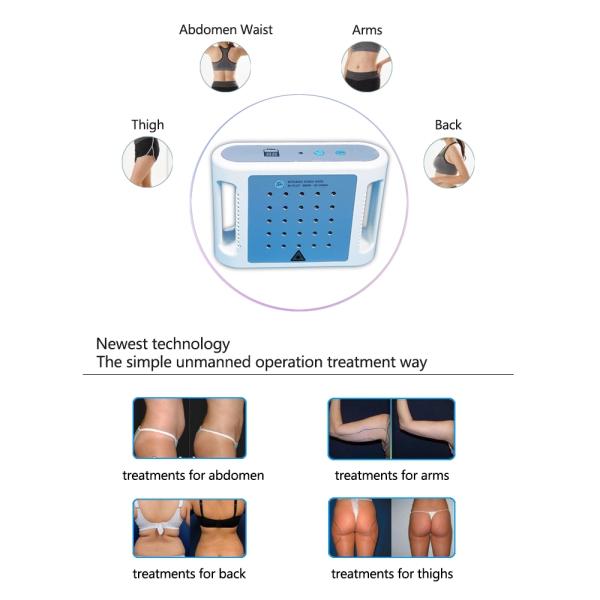 Home Use Portable 650NM Lipo Laser Fat Loss Device