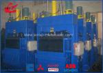 Cotton / PET Bottle Baling Machine With Plc Control System 100 Tons