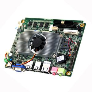 China 3.5 inch Atom dual core D525 industrial mainboard integrated 2GB DDR3 6 COM on sale