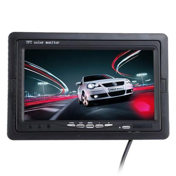 Quality 7" HD Car Rear View Camera Monitor , Rear View Camera Screen Built In Speaker for sale