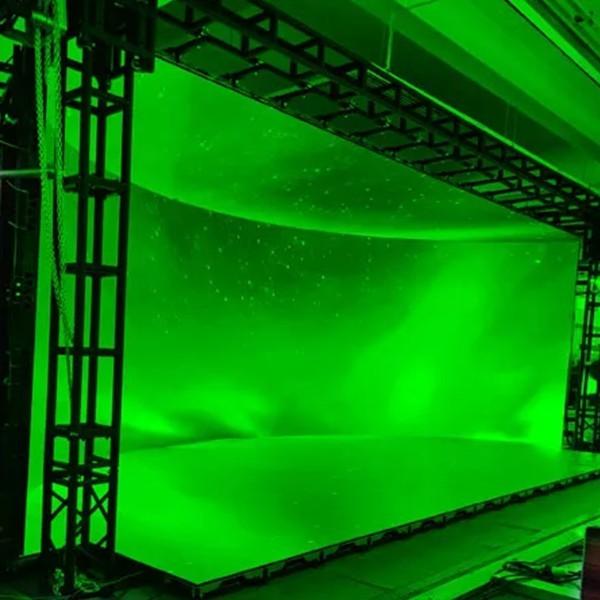 Quality Indoor Filming Wall 3D Immersive Screen HD 7680Hz Black XR Virtual Production Studio for sale