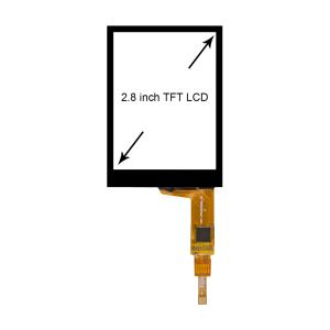 Wholesale 2.8 inch Capacitive Touch Panel with Glass + Glass structure and IIC Interface from china suppliers