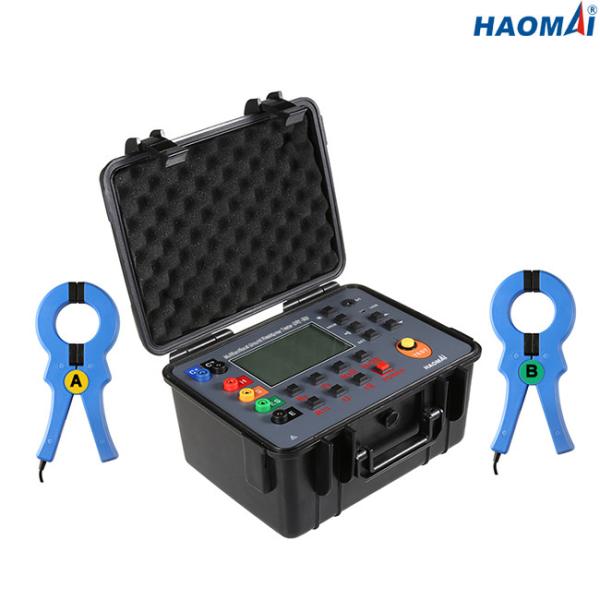 Quality ISO9001 1000A Ground Resistance Testing Equipment 3700V/Rms With Double Clamps for sale