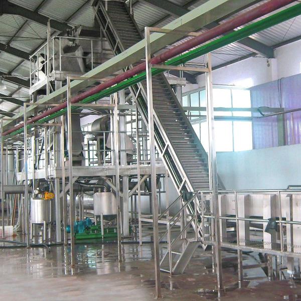 Peach / Apricot / Plum Fruit Juice Production Line Fruit Processing Machinery