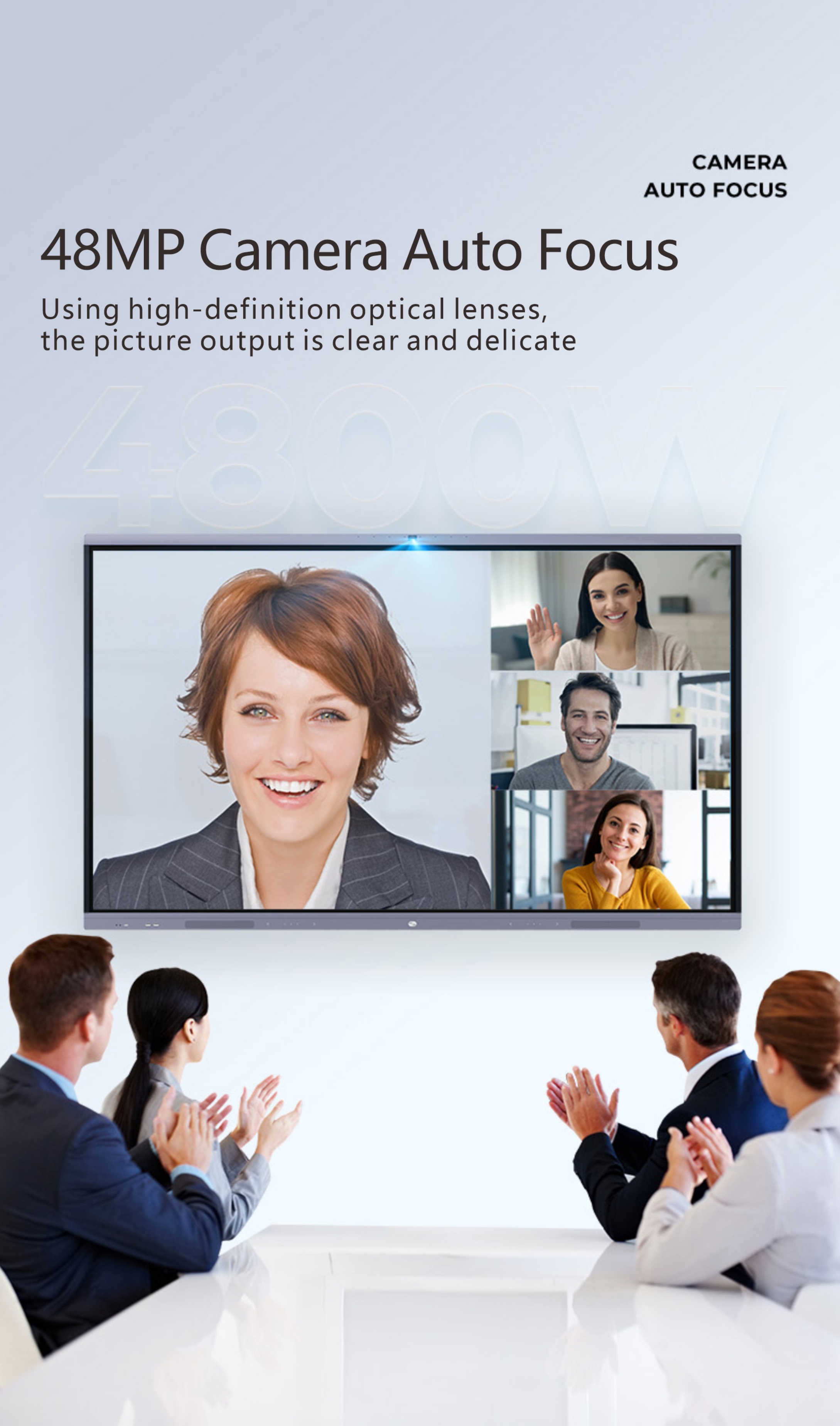 55 Inch Ai MT9679 4K LCD Interactive Whiteboard