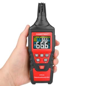 Wholesale Black And Red HT618 100% Digital Temp And Humidity Meter from china suppliers
