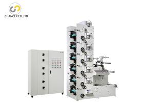 Wholesale Automatic 6 colors adhesive label sticker flexographic printing machine from china suppliers