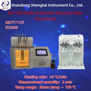 Wholesale 2 Sets Fully Automatic Reverse Flow Viscometer GB/T11137 Heating Rate &gt;5 ℃/Min from china suppliers