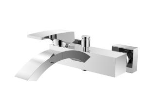 Wholesale Modern Wall Mounted Shower Mixer Faucet with Brass Material T8691 from china suppliers