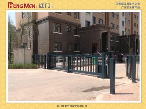 China Aluminium Alloy Telescopic Sliding Gate With Anti-Collision Photocell Sensors on sale