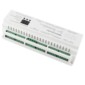 Wholesale ABS Material LED DMX Decoder DC 12-24V With RJ45 40 Channel Output from china suppliers